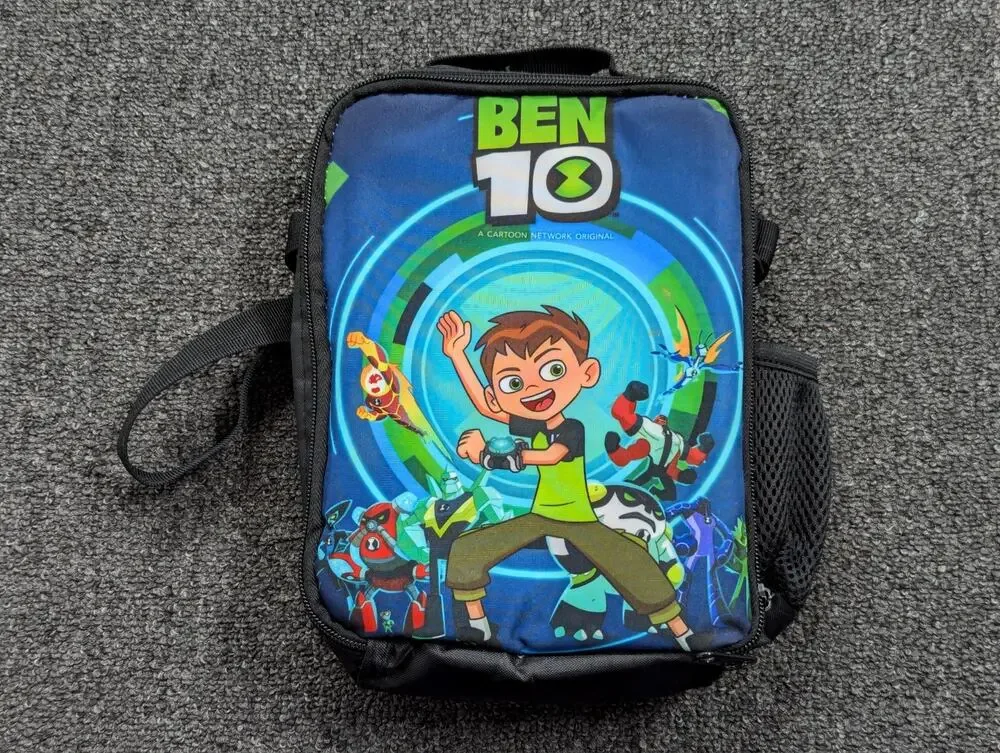 Ben 10 Insulated Kids School Lunch Box Picnic Durable Lunch Bag